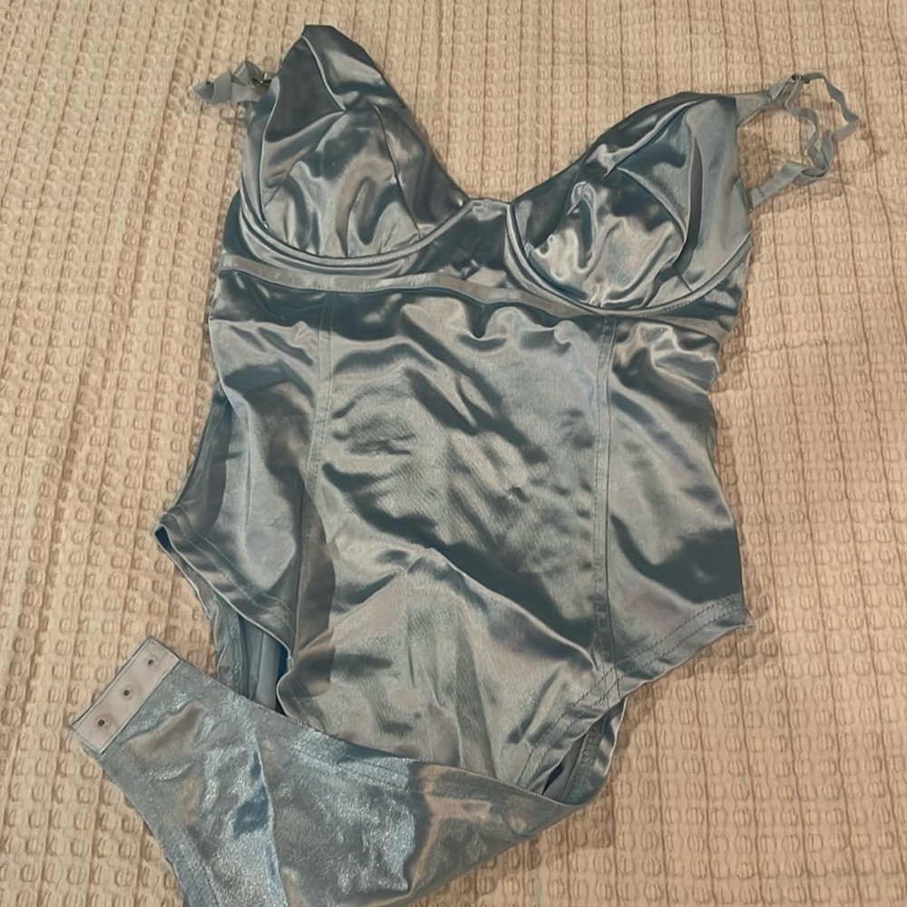 SATIN BODYSUIT